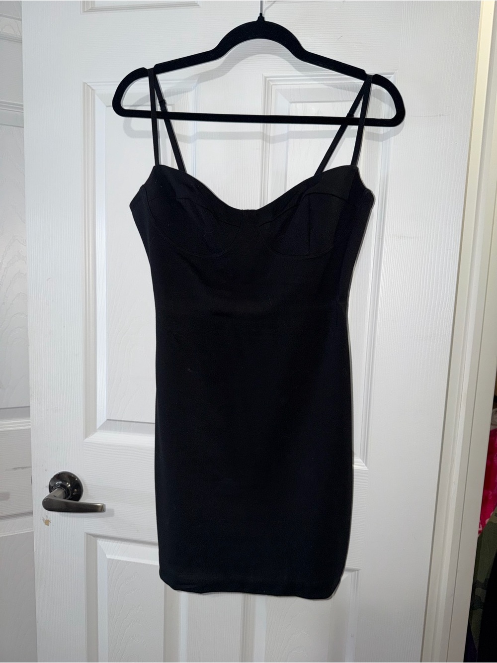 TEN by BabatonBlack Spaghetti Strap Bodycon Dress